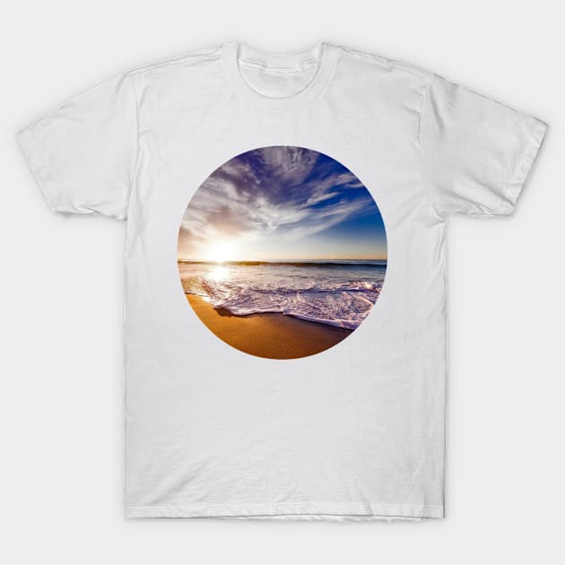 Vacation Beach Horizon T-Shirt by Winterplay